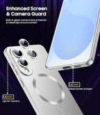 Magnetic for Samsung Galaxy S25 Edge Case Slim Soft Silicone Bumper Shockproof - Image 3