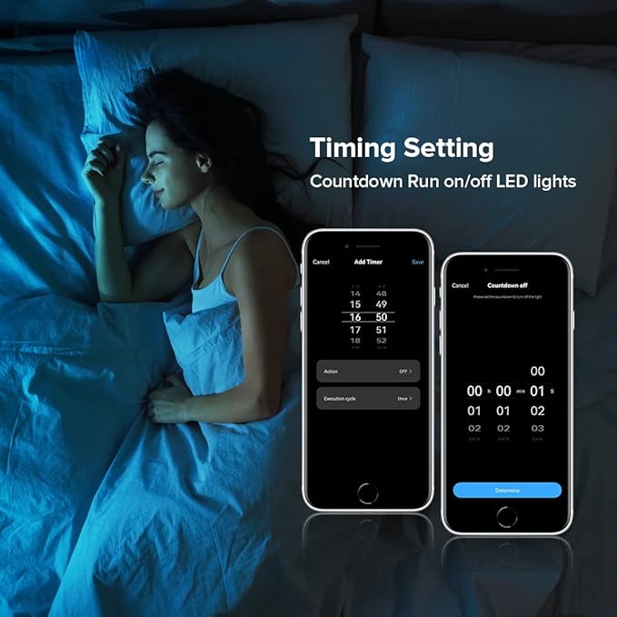 BTF-LIGHTING C01W Monochrome PWM 2PIN LED Strip Dim Brightness 2.4GHz Tuya WiFi - Image 7