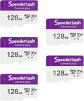 Micro SDXC Memory Card 128GB 5 Pack, Speederlash Camera Plus TF Card by Speederlash