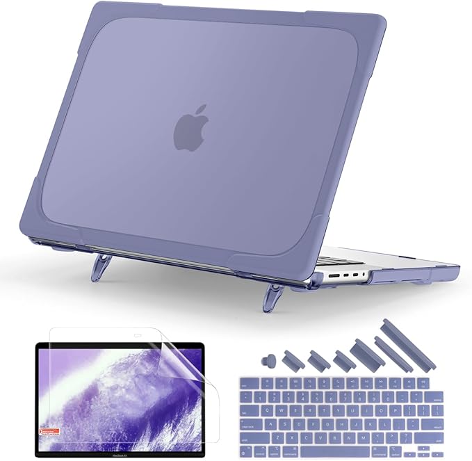 Batianda Compatible with New MacBook Pro 16 inch Case 2024 M4 Chip 2023 2021 by Batianda
