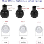 Earbud Replacement Tips Silicone Earbud Tips Earbuds Cushions - Image 2