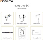 COMICA EJoy D10 A USB/XLR Dynamic Microphone - Image 2