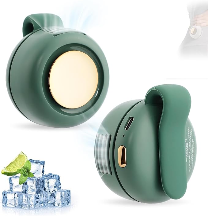 Small Clip Fan, Personal Waist Fans, Portable Silent Mini Bladeless Fan Clip On by Unknown