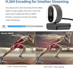 NexiGo N680E 1080P Webcam with Ring Light, Privacy Cover and Dual Microphone - Image 8