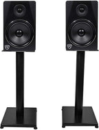 Rockville RS21B 21-Inch Steel Bookshelf Speaker Stands, 60 lbs Capacity - Image 6