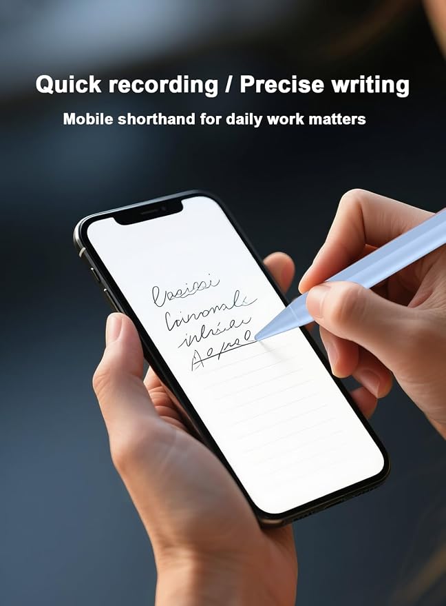 Stylus Pen for Android Tablet/Phone Pom Tips Fast Charge Stylus Pen for iPhone - Image 6