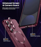 Magnetic for Samsung Galaxy S24 FE Case Slim Soft Silicone Bumper Shockproof - Image 4