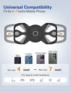 Bike Phone Holder, Motorcycle Cell Phone Mount- 360° Rotatable, Silicone - Image 4