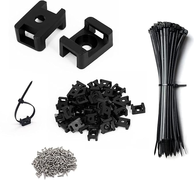 Cable Zip Tie Mounts Kit by ALLWIN