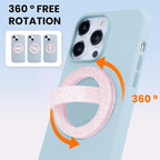 Magnetic Silicone Ring Grip Phone Holder, Loop Grip Phone Holder, Magnetic - Image 3