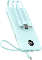 VEEKTOMX Portable Charger with Built-in Cables 10000mAh Power Bank by VEEKTOMX