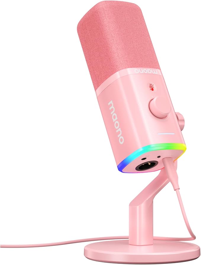 MAONO Dynamic Gaming Microphone: USB XLR Dynamic Computer Microphone by MAONO