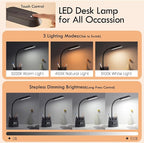 WILIT LED Desk Lamp for College Dorm Room Essentials, Students Study Lamp - Image 2