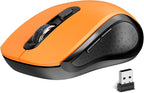 Wireless Mouse Ergonomic, Side Buttons Mouse, 2400 DPI, Silent and Anti Slip by Acozykitten