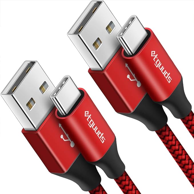 etguuds 6ft USB A to USB C Cable 3A Fast Charging, by etguuds