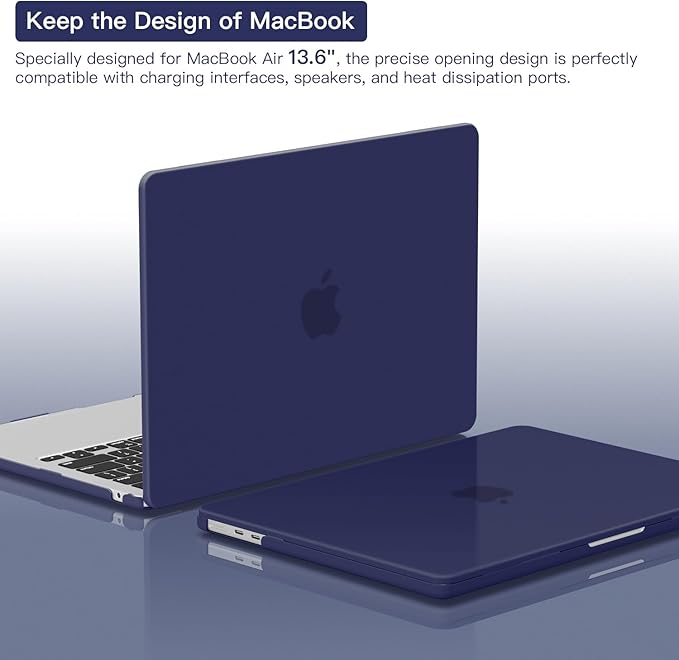 CISSOOK Case for MacBook Air 13.6 inch 2022 2024 2025 Release A2681 M2 A3113 M3 - Image 5