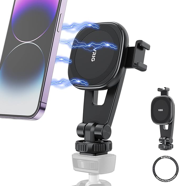 VRIG MG-03 Magnetic Phone Tripod Mount, Tripod Mount by VRIG