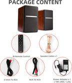 SINGING WOOD BT25 Bluetooth Active Bookshelf Speakers for - Image 7