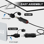 Starlink Ethernet Adapter Gen 3/Mini, Starlink Cable SPX to RJ45 Adapter - Image 5