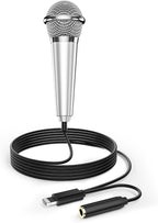 Mini Microphone for iPhone iPad Small ASMR Tiny Microphone for Voice Video by PoPvoice