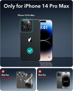 ESR 3 Pack for iPhone 14 Pro Max Screen Protector, Tempered Glass Film - Image 9