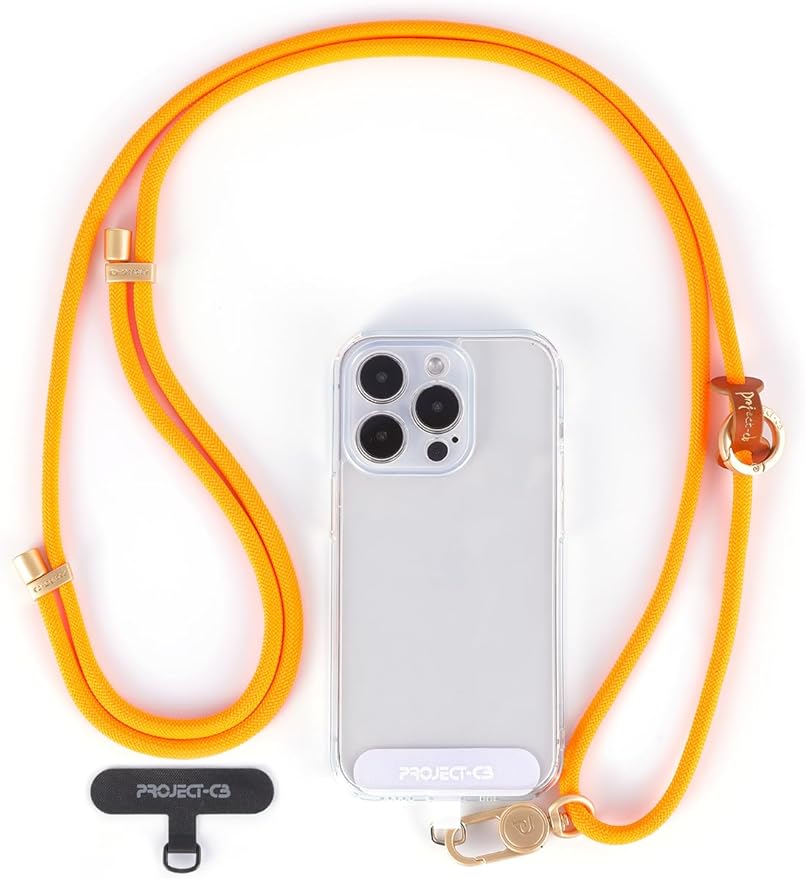 project-cb Cell Phone Lanyard 1, Phone Tether Tab 2, Phone Crossbody Strap by Project-cb