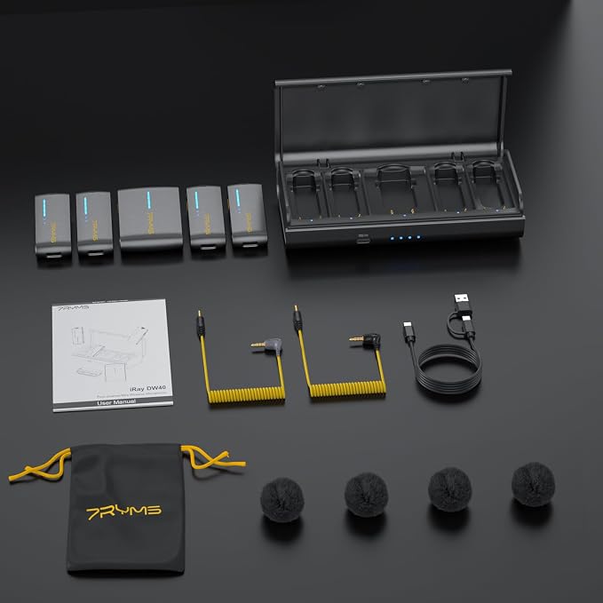7RYMS iRay DW40 4-Channel Wireless Microphone - Image 9