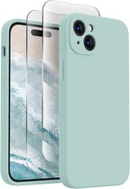 FireNova Designed for iPhone 15 Plus Case, Silicone Case with, Soft by FireNova
