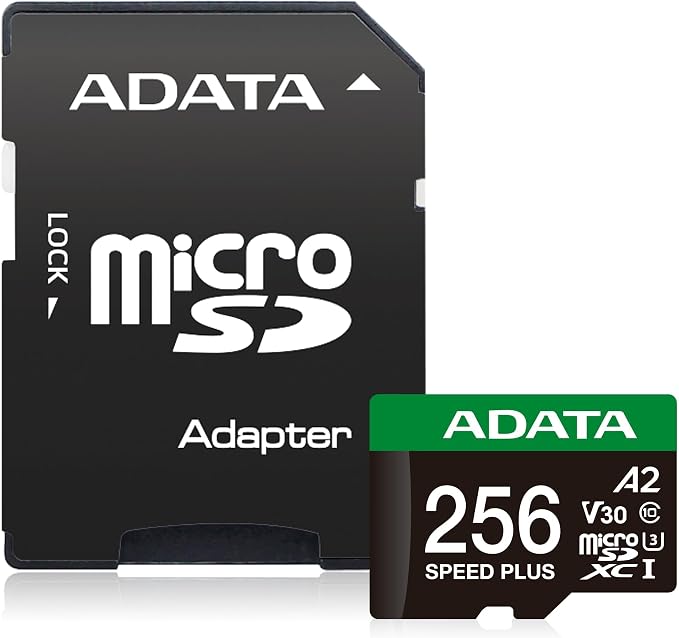 ADATA Speed Plus 256GB microSDXC UHS-I Memory Card by ADATA
