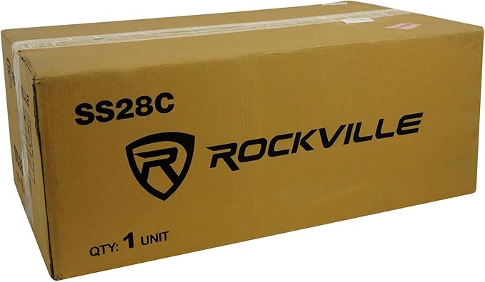 Rockville Pair SS28C 28" Speaker Stands, 100Lbs Capacity, Solid MDF Wood - Image 9