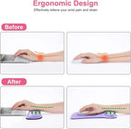 MOSISO Wrist Rest Support for Mouse Pad & Keyboard Set, Ergonomic Mousepad - Image 3