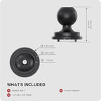 TUSITA Track Ball Mount 1 Inch - Image 3
