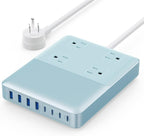 200W USB C Charging Station Power Strip by Kioson