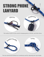 project-cb Phone Lanyard×1, Phone Tether Tab×2, Cell Phone Lanyards - Image 3