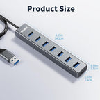 atolla Aluminum 7-Port USB 3.0 Hub - Image 7