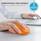 WisFox 2.4G Wireless Mouse for Laptop, Ergonomic Computer Mouse - Image 2
