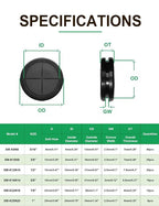 110 Pcs Rubber Grommets Kit - Image 6