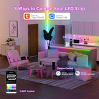 WiFi RGB IC LED Controller DR03W, Control by Smart Life/Tuya APP/Alexa/Google - Image 2