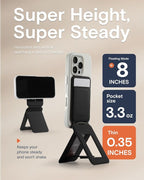 MOFT Phone Tripod Wallet for iPhone, Mulit-Angles, Lightweight & Portable Phone - Image 6