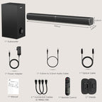 Wohome 2 in 1 Detachable Sound bar - Image 6