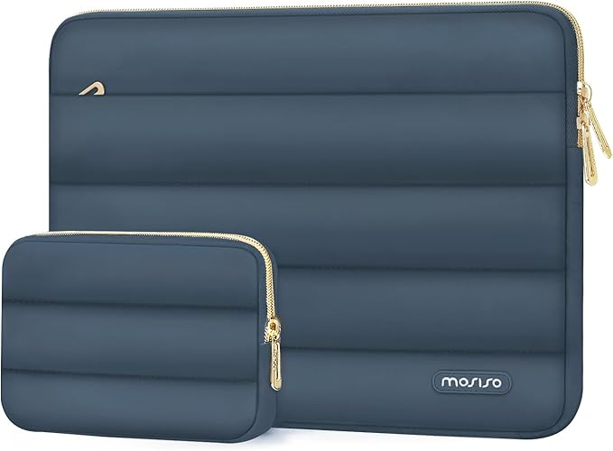 MOSISO 15-15.6 inch Laptop Case, 16 inch Puffy Laptop Sleeve Compatible by MOSISO