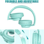 KVIDIO Bluetooth Headphones Over Ear, 65 Hours Playtime Wireless Headphones - Image 6