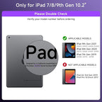 Transparent Case with Keyboard for iPad 9th10.2 Inch, with 7-Color Backlit - Image 2
