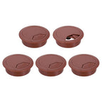 uxcell 5 Pcs 53mm Desk Grommet, Plastic Cable Hole Cover, Wire Cord Cable by uxcell