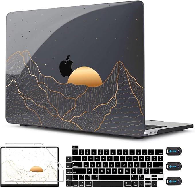 CISSOOK Compatible with MacBook Pro 13 Inch M2 M1 Case 2025-2016 Release A2338 by CISSOOK