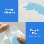 6 Rolls 2" Color Circle Direct Thermal Stickers Labels, Self-Adhesive Round - Image 3