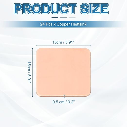 PATIKIL Copper Heatsink Pad Shims - Image 2