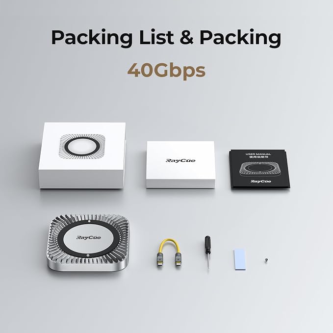 40Gbps Aluminum Hub & Stand for New M4/M4 Pro Mac Mini - Image 8