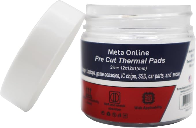 100 Pcs Pre-Cut Thermal Pads for Game Consoles, PS5 Ram, Computer Rams - Image 2
