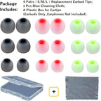Silicone Earbud Tips Earbuds Replacement Ear Tips Gels Bud - Image 2
